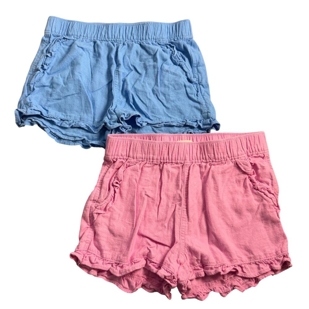 Crewcuts Girl's Linen Blend Shorts size 10